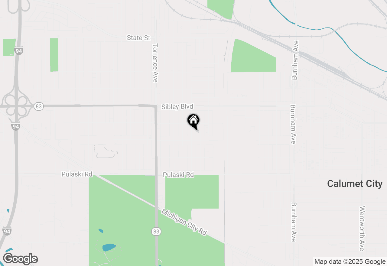 Map of 555 Muskegon Avenue, Calumet City, IL 60409