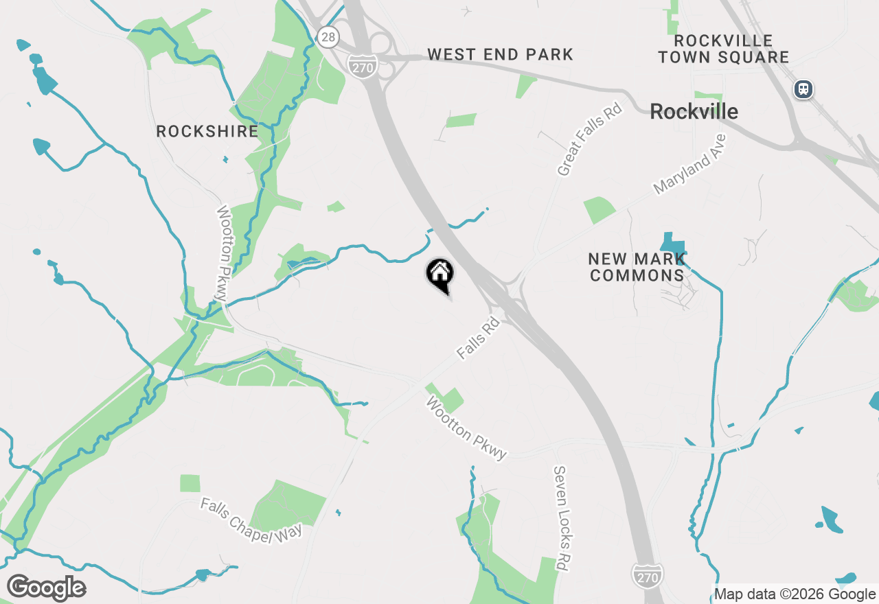 Map of 625 Watts Branch Parkway, Potomac, MD 20854