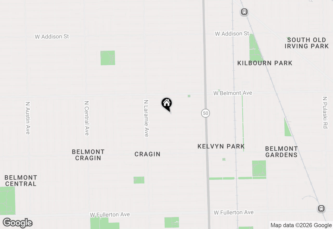 Map of 5038 W Nelson Street, Chicago, IL 60641