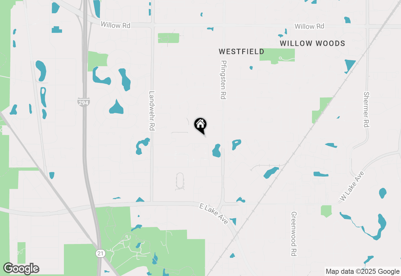 Map of 3907 Brett Lane, Glenview, IL 60026