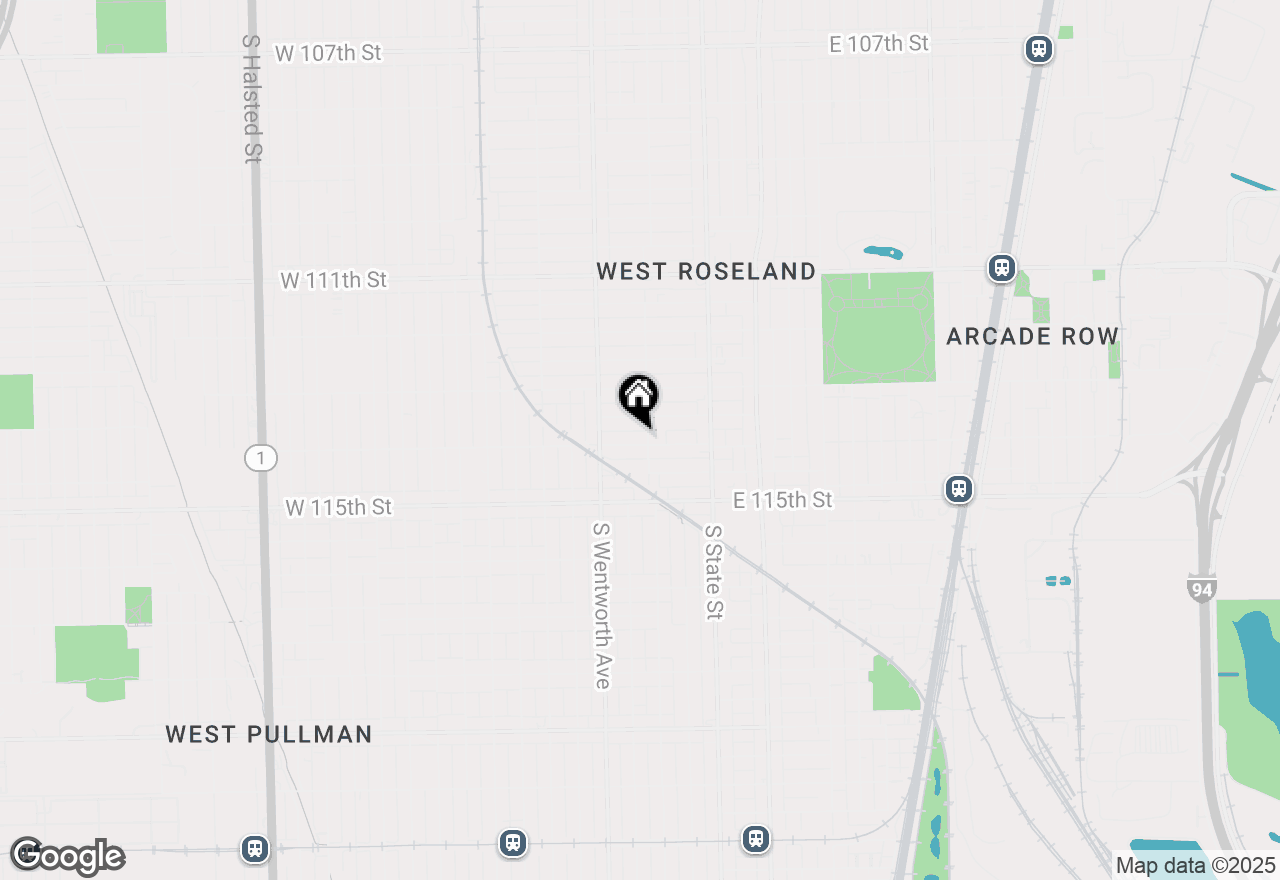 Map of 106 W 114th Street, Chicago, IL 60628