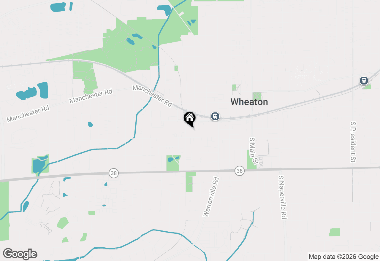 Map of 3 Wheaton Center #109, Wheaton, IL 60187