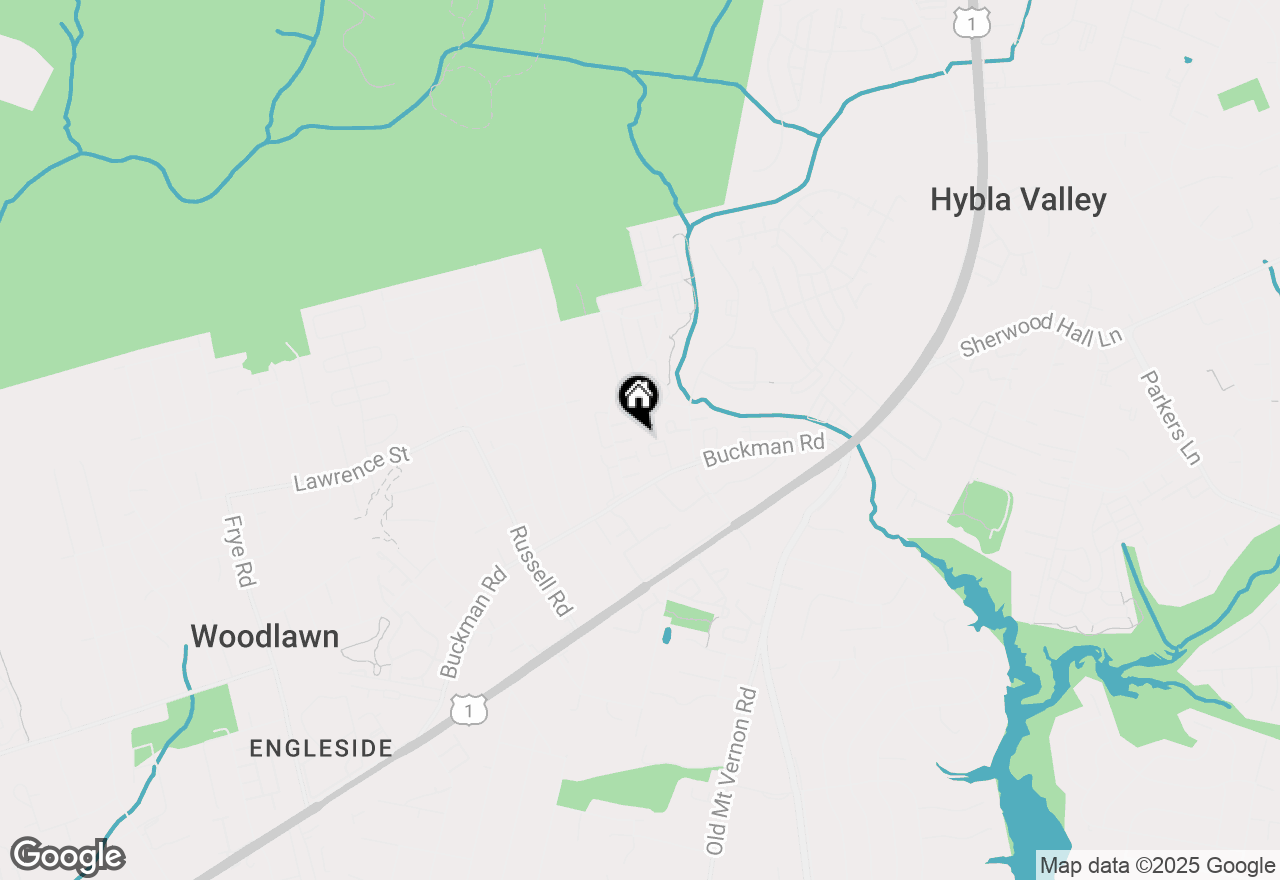 Map of 3802 El Camino Place #3, Alexandria, VA 22309