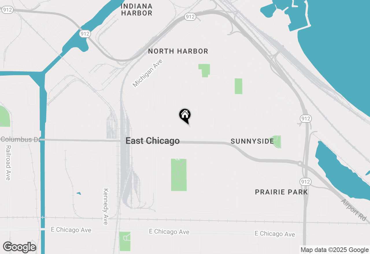 Map of 4002 Grand, East Chicago, IN 46312