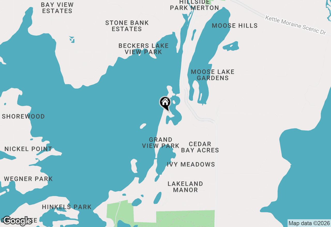 Map of W334N5995 Road M, Nashotah, WI 53058