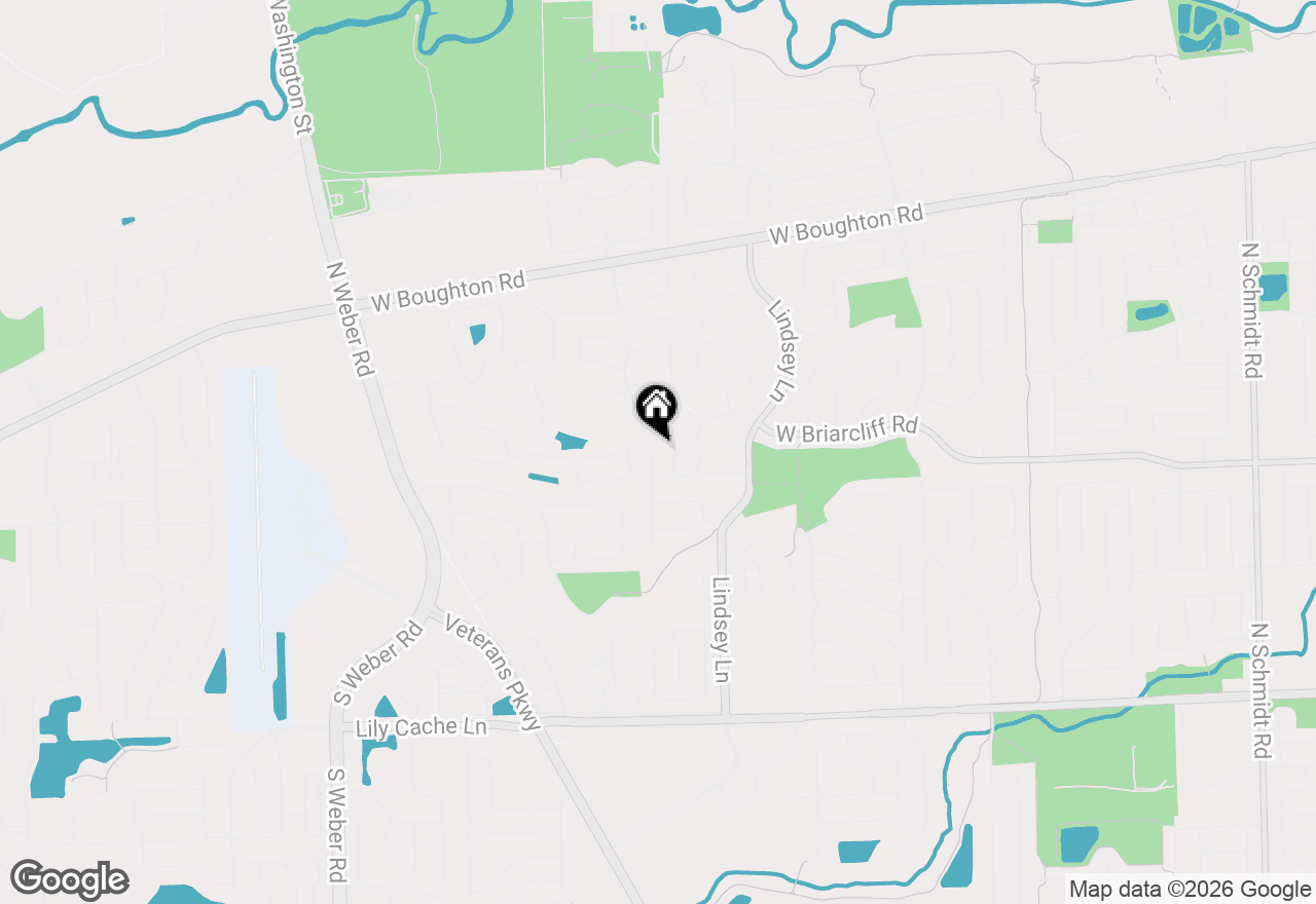 Map of 124 Commonwealth Drive, Bolingbrook, IL 60440