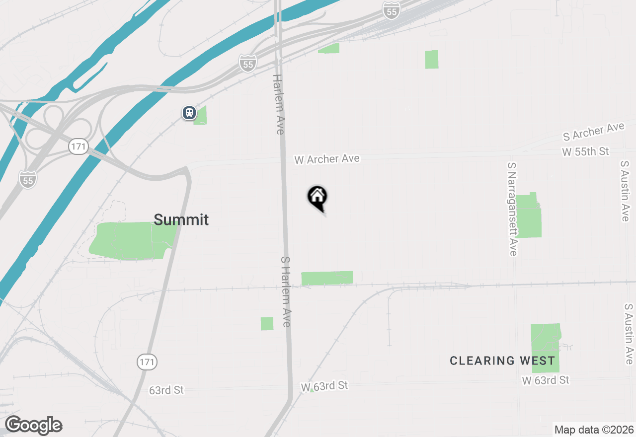 Map of 5705 S Nottingham Avenue, Chicago, IL 60638