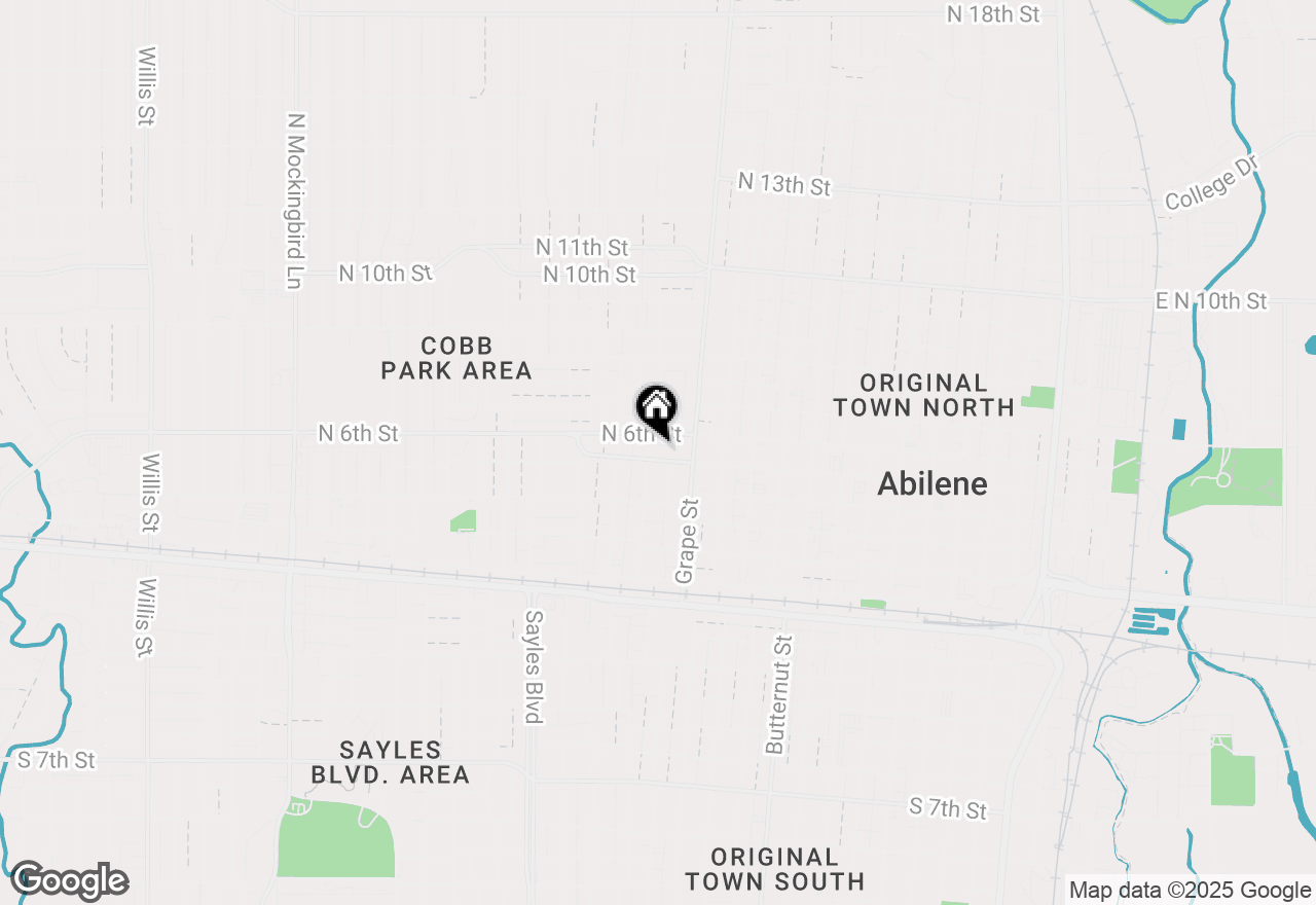 Map of 1750 N 5th Street #203, Abilene, TX 79603