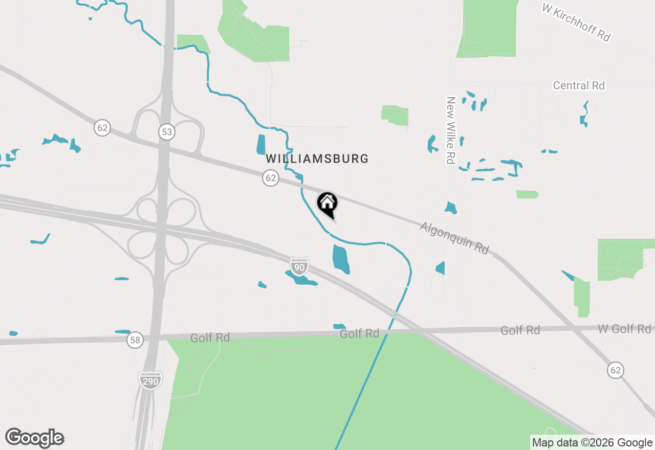 Map of 5201 Carriageway Drive #C210, Rolling Meadows, IL 60008