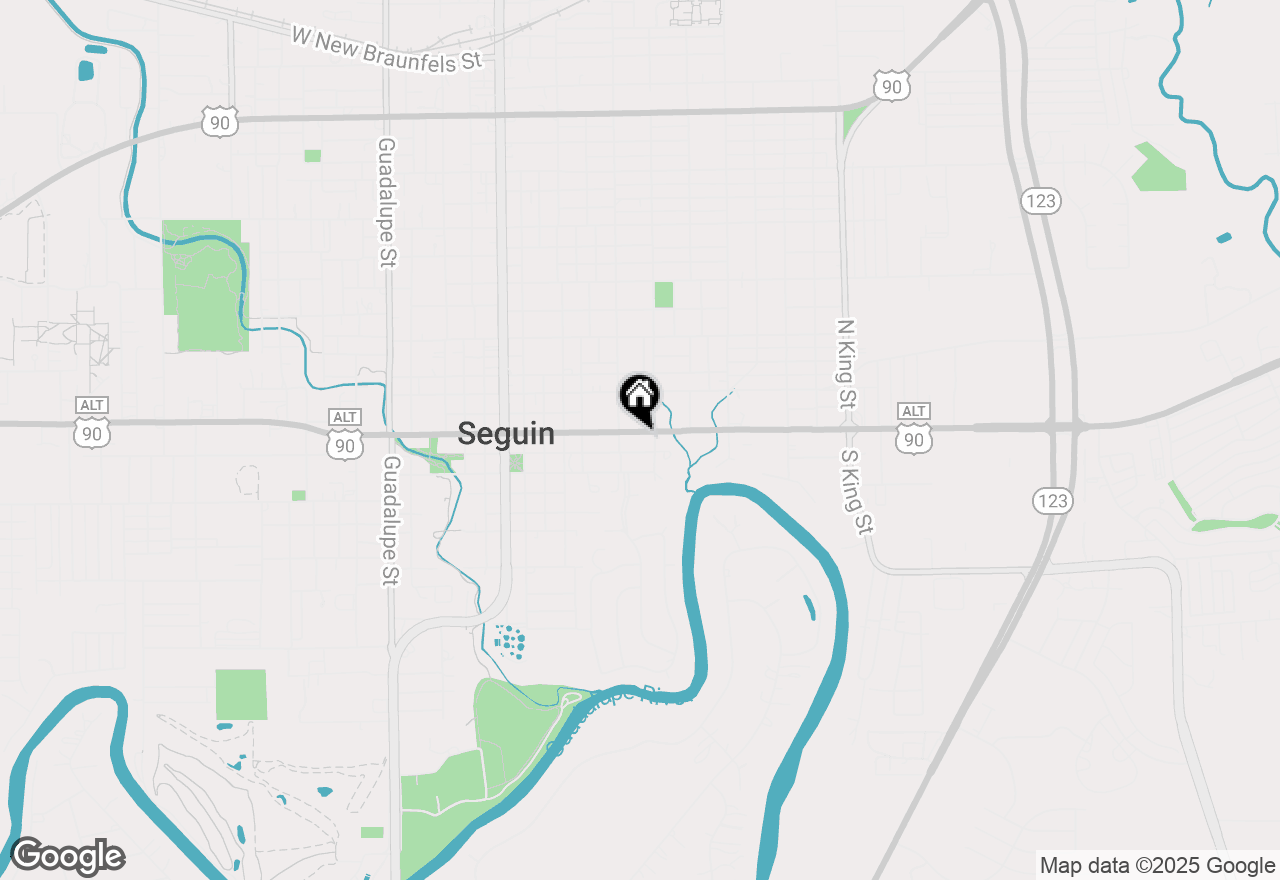 Map of 621 E Court Street, Seguin, TX 78155