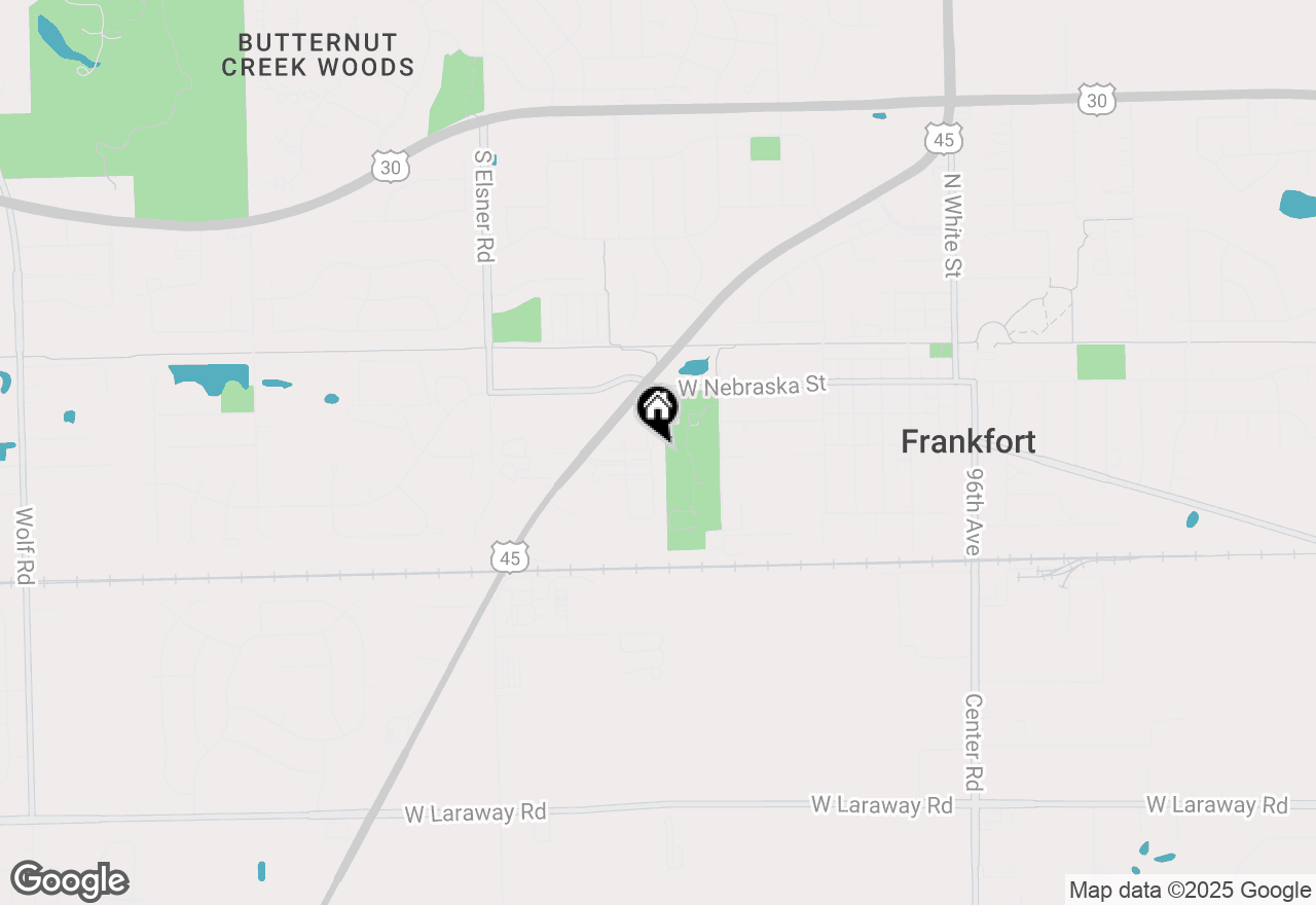 Map of 21649 Kent Court, Frankfort, IL 60423