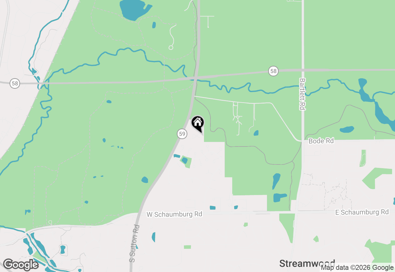 Map of 53 Tall Grass Court, Streamwood, IL 60107