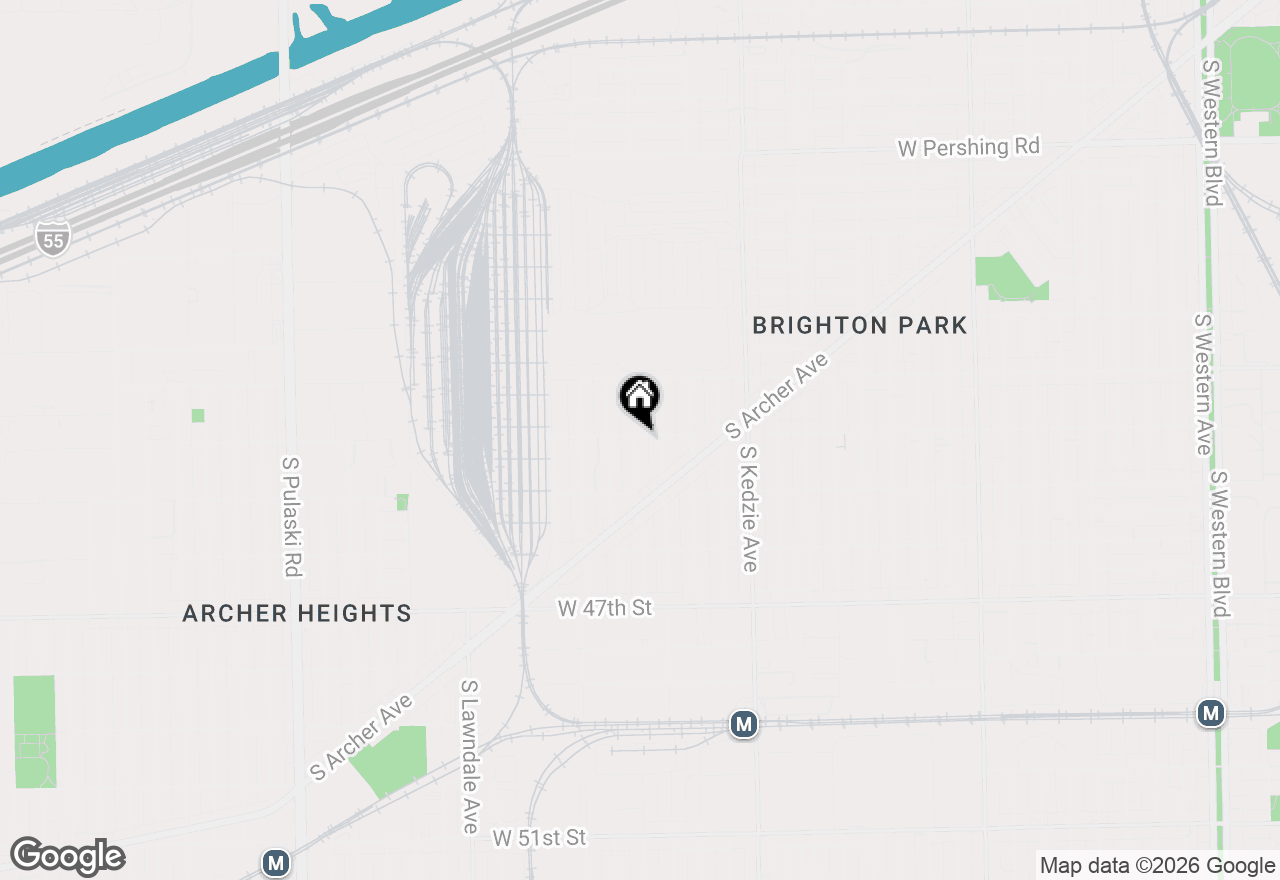 Map of 4401 S Homan Avenue, Chicago, IL 60632