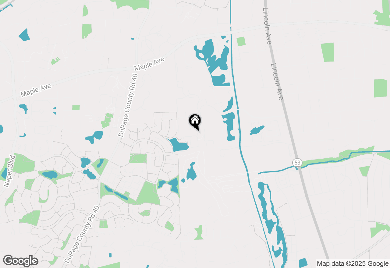 Map of 1710 Dixon Drive, Lisle, IL 60532