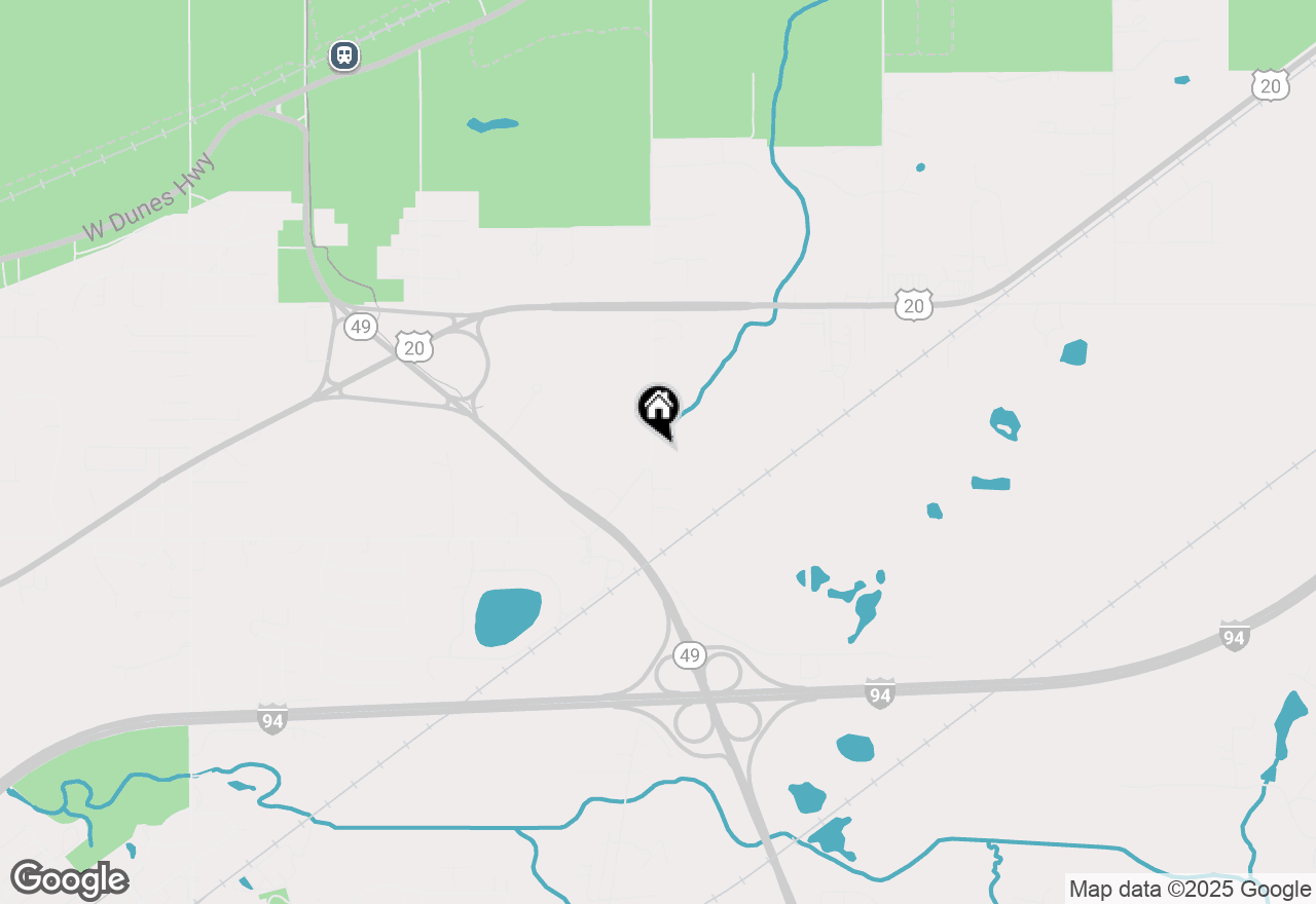 Map of 1380 N Tremont Road, Porter, IN 46304