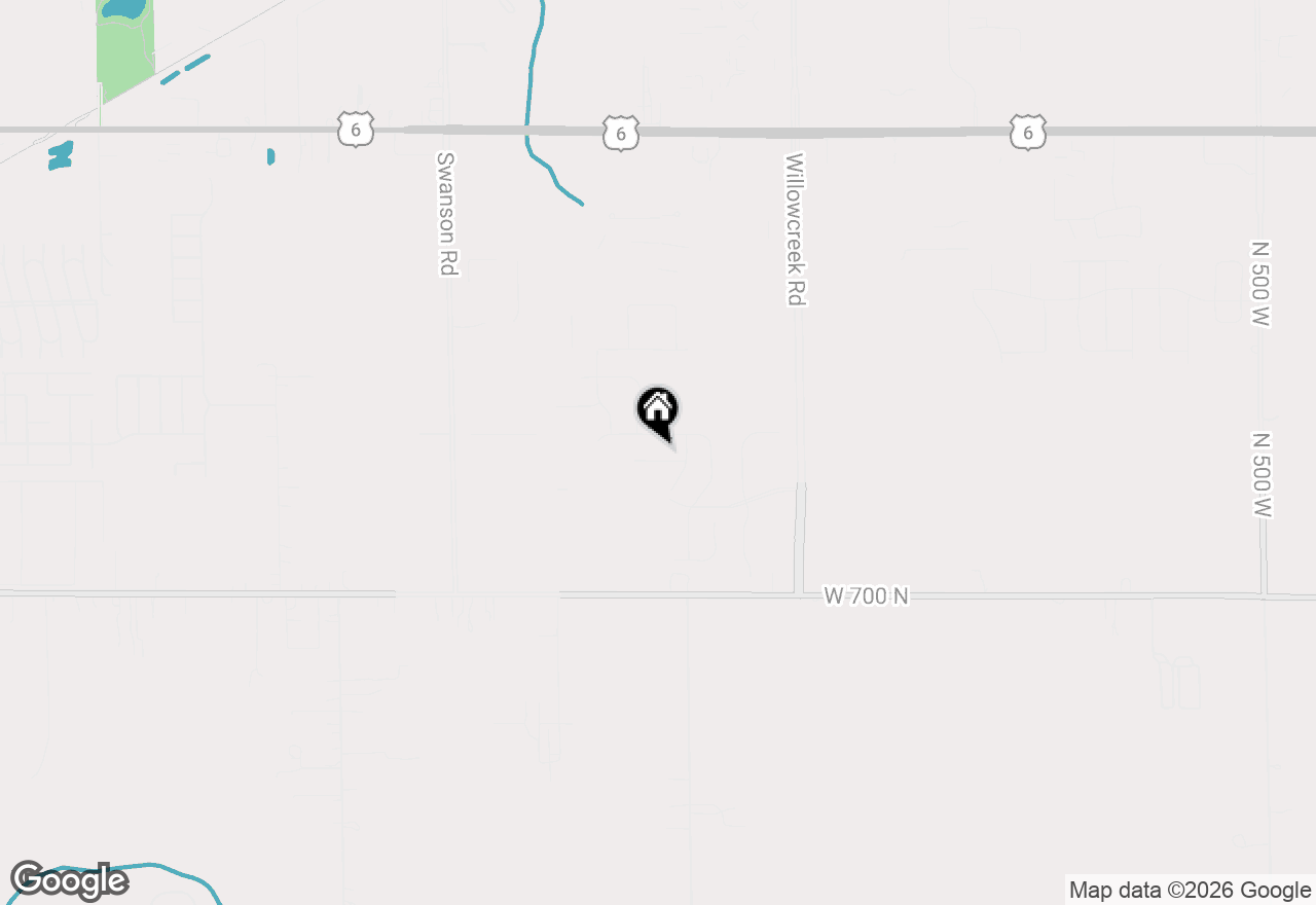 Map of 5848 Grand Slam Avenue, Portage, IN 46368