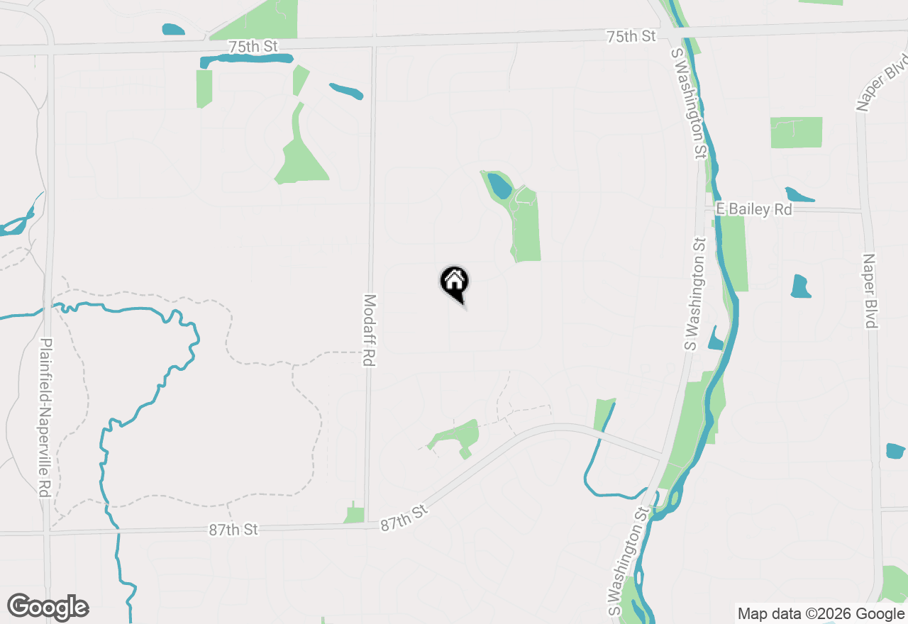 Map of 1644 Riparian Drive, Naperville, IL 60565