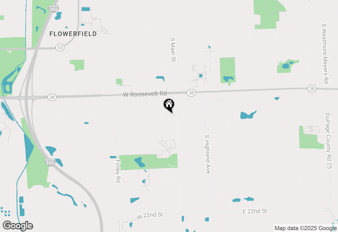 Map of 1320A Lore Lane #204, Lombard, IL 60148