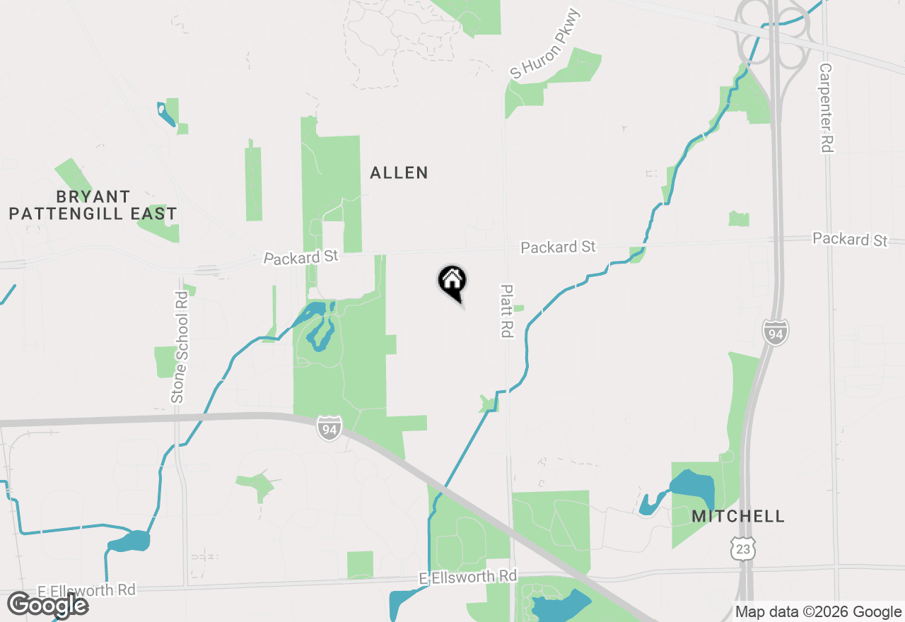 Map of 3195 Nordman Road, Ann Arbor, MI 48108