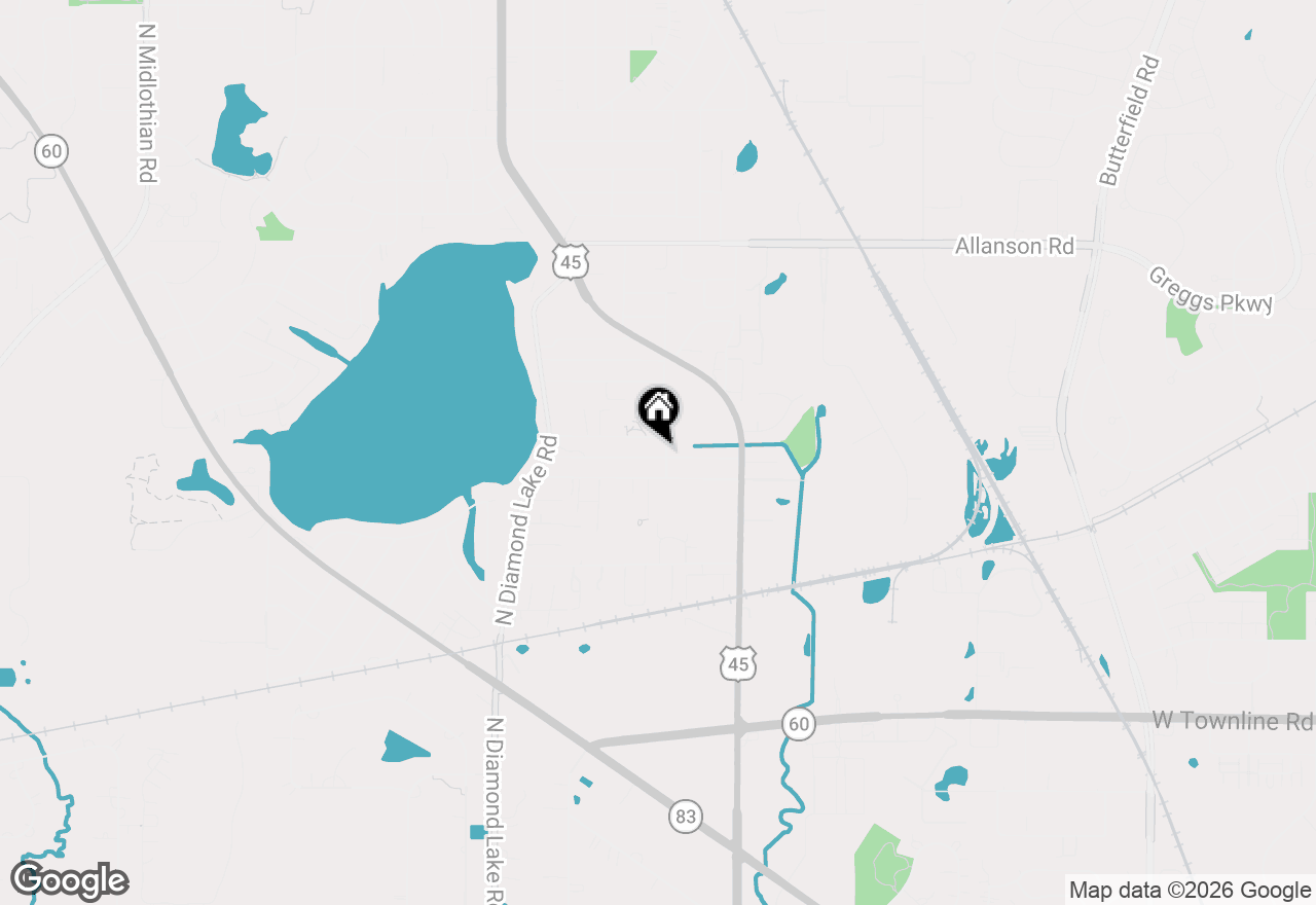 Map of 444 Pleasure Drive, Mundelein, IL 60060