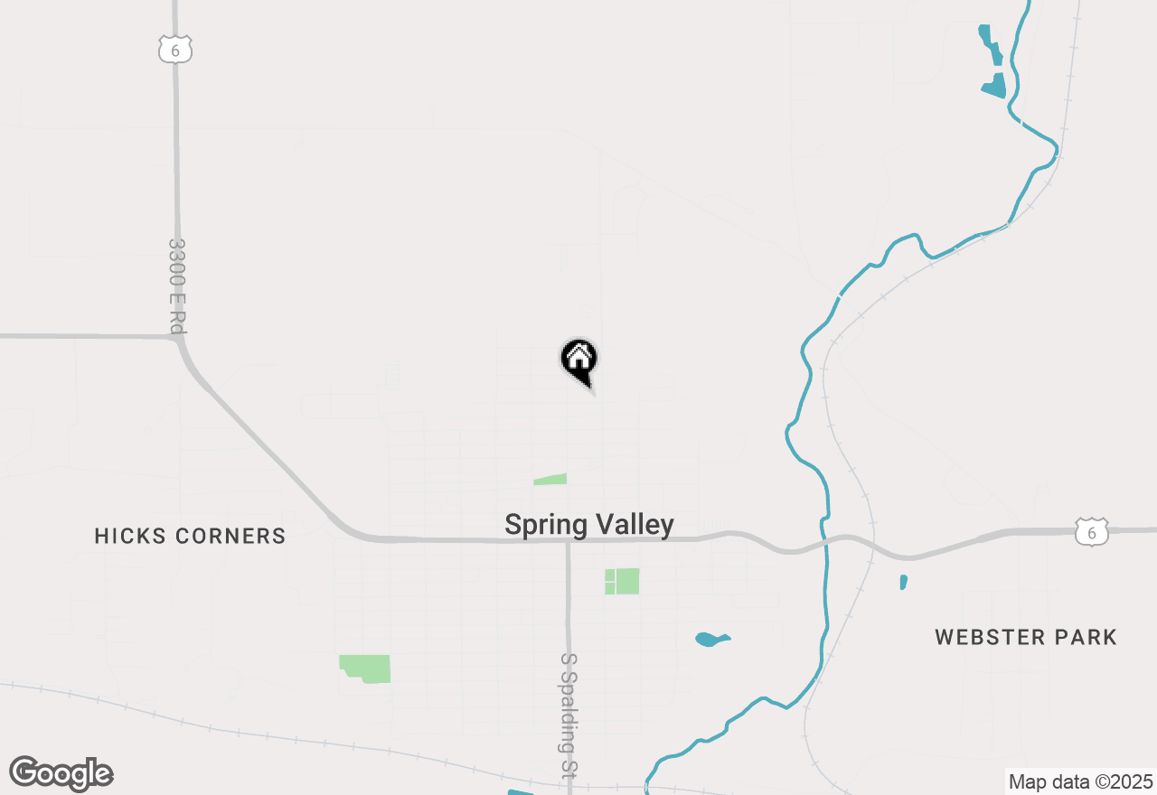 Map of 108 E 5th Street, Spring Valley, IL 61362