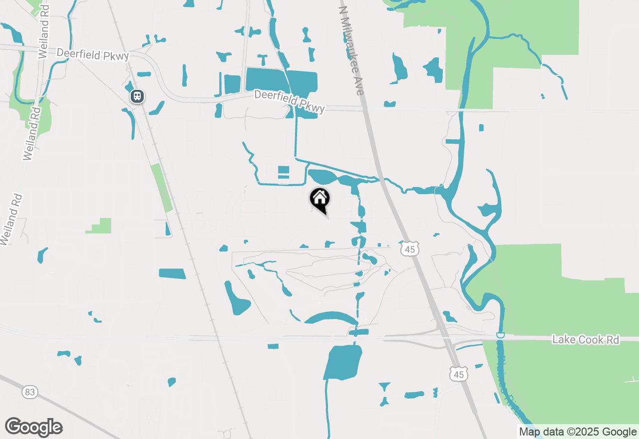 Map of 532 Inverrary Lane, Deerfield, IL 60015