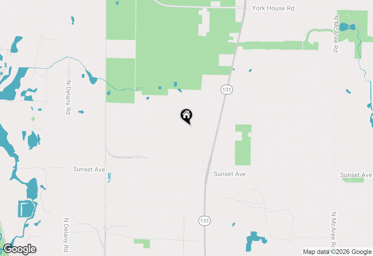 Map of 2504 N Boulevard View Avenue, Waukegan, IL 60087