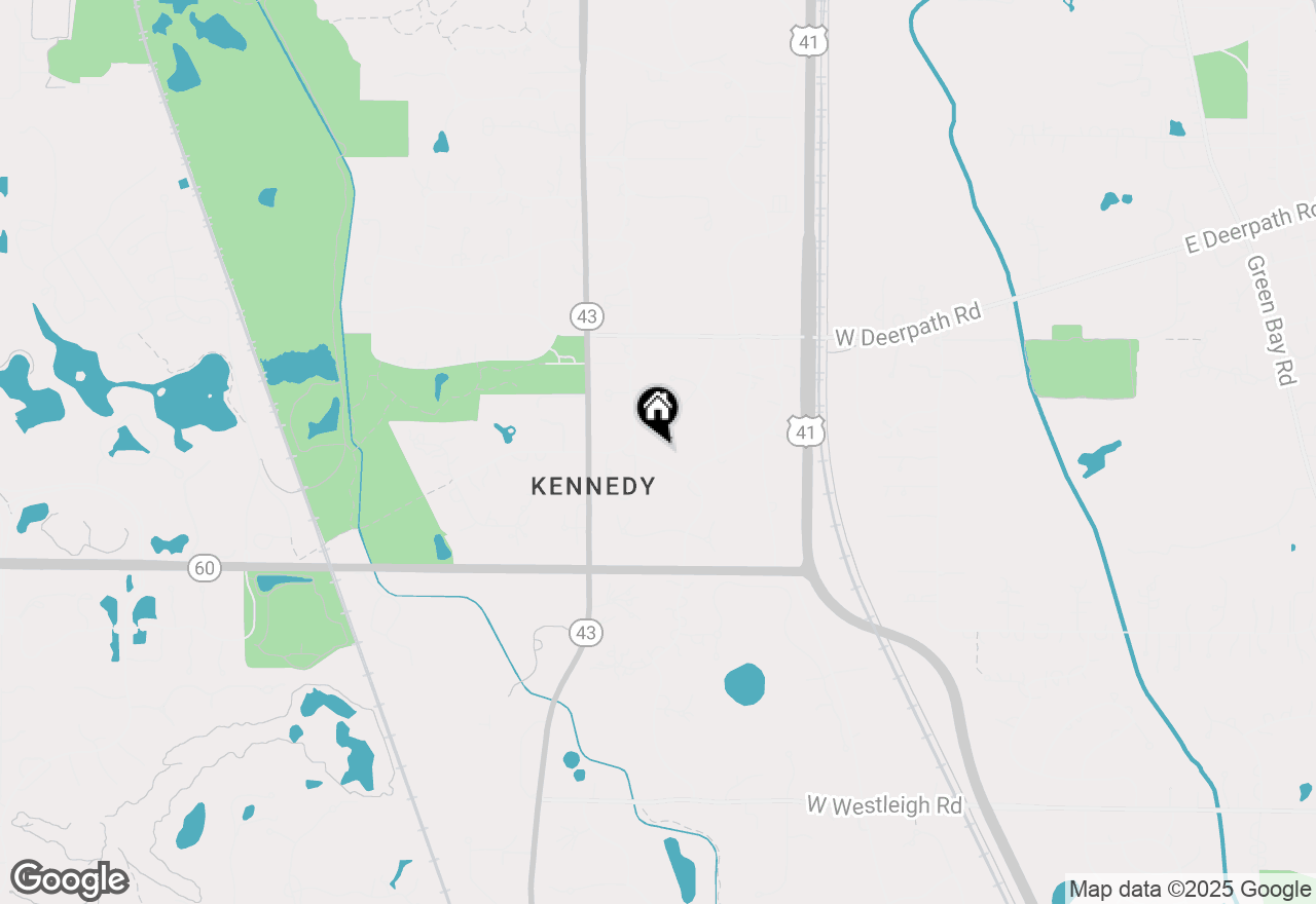 Map of 880 Mellody Road, Lake Forest, IL 60045