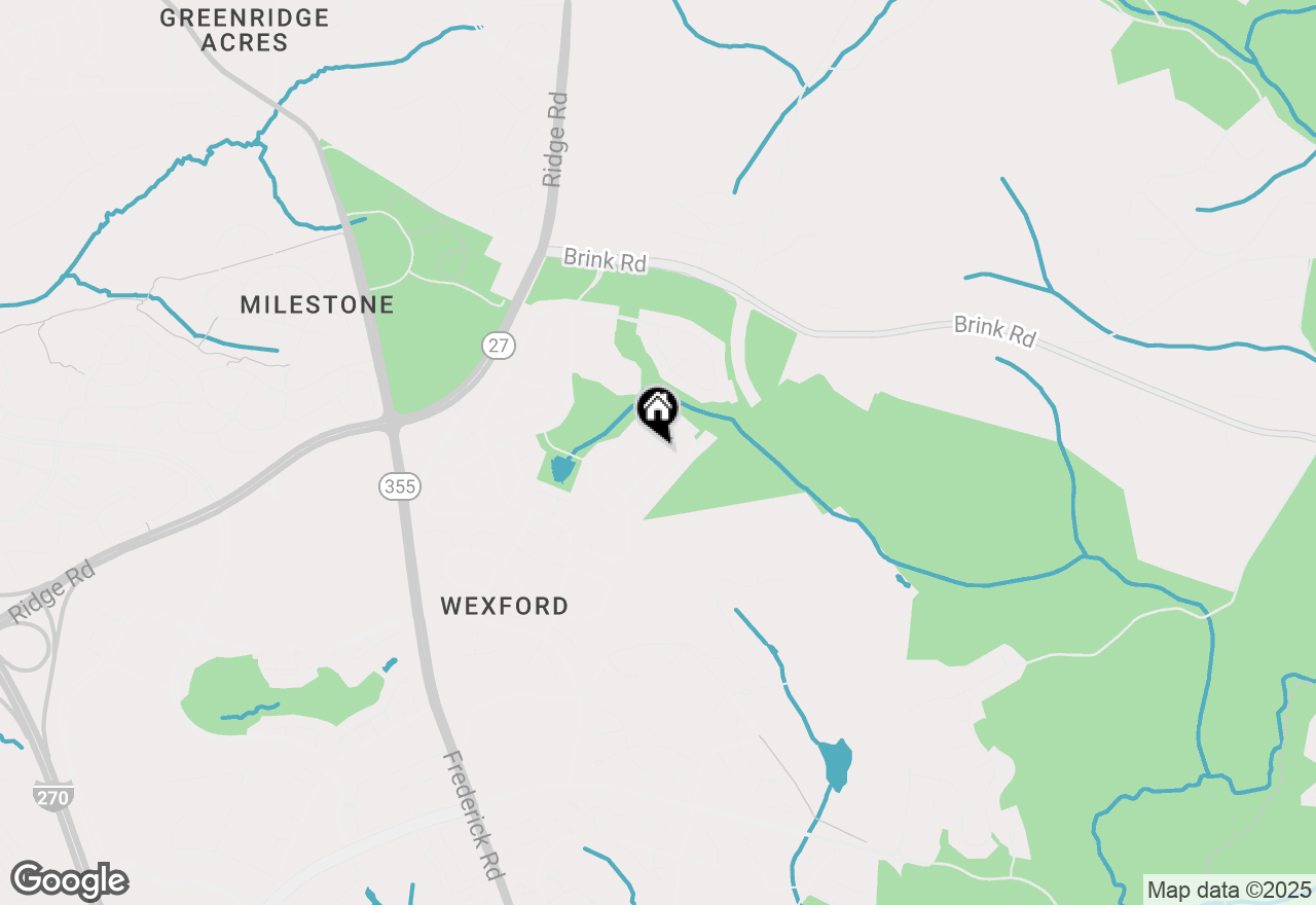 Map of 21116 Silver Birch Lane, Germantown, MD 20876