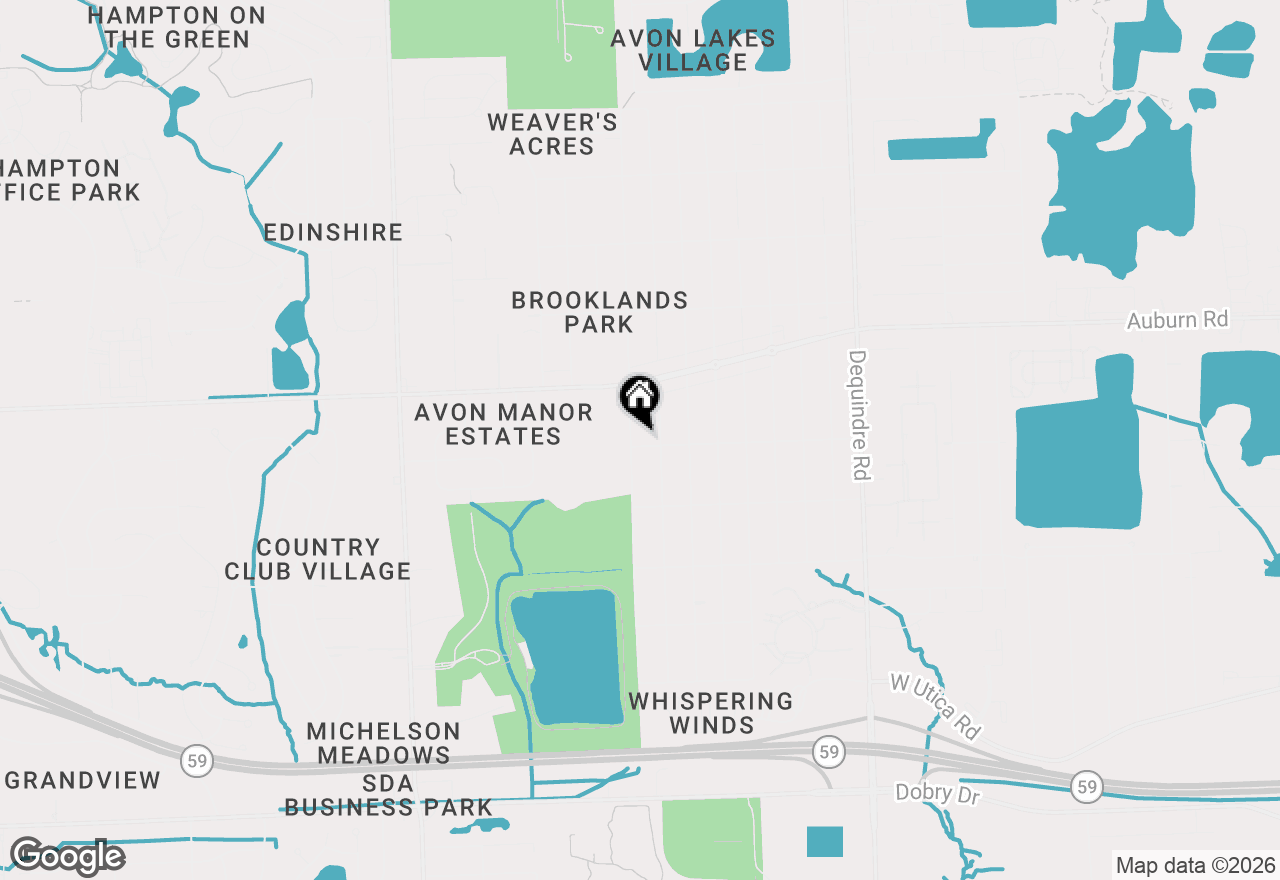 Map of 3061 Culbertson Avenue, Rochester Hills, MI 48307