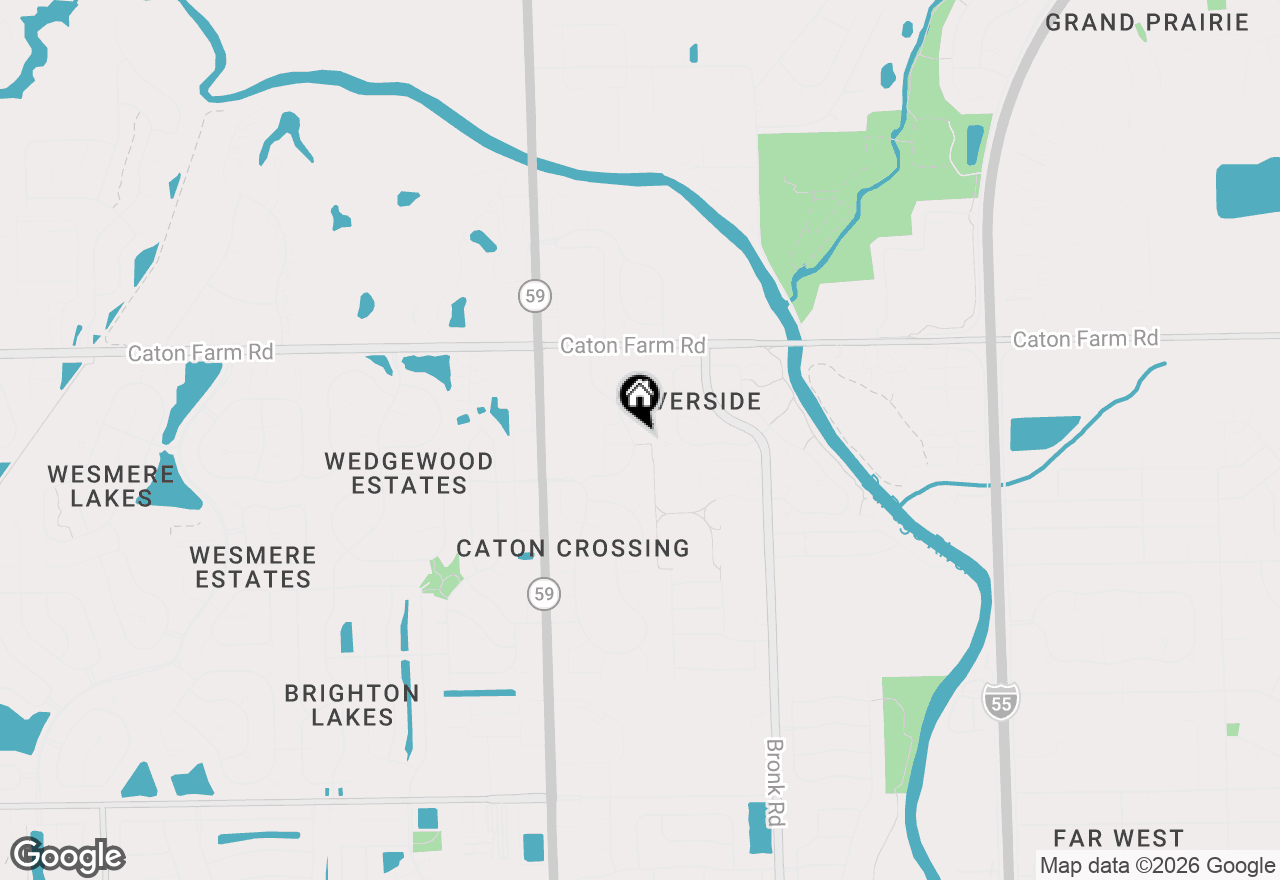 Map of 2212 Rossiter Parkway, Plainfield, IL 60586