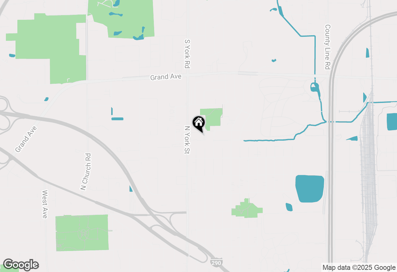 Map of 841 N York Road #216, Elmhurst, IL 60126