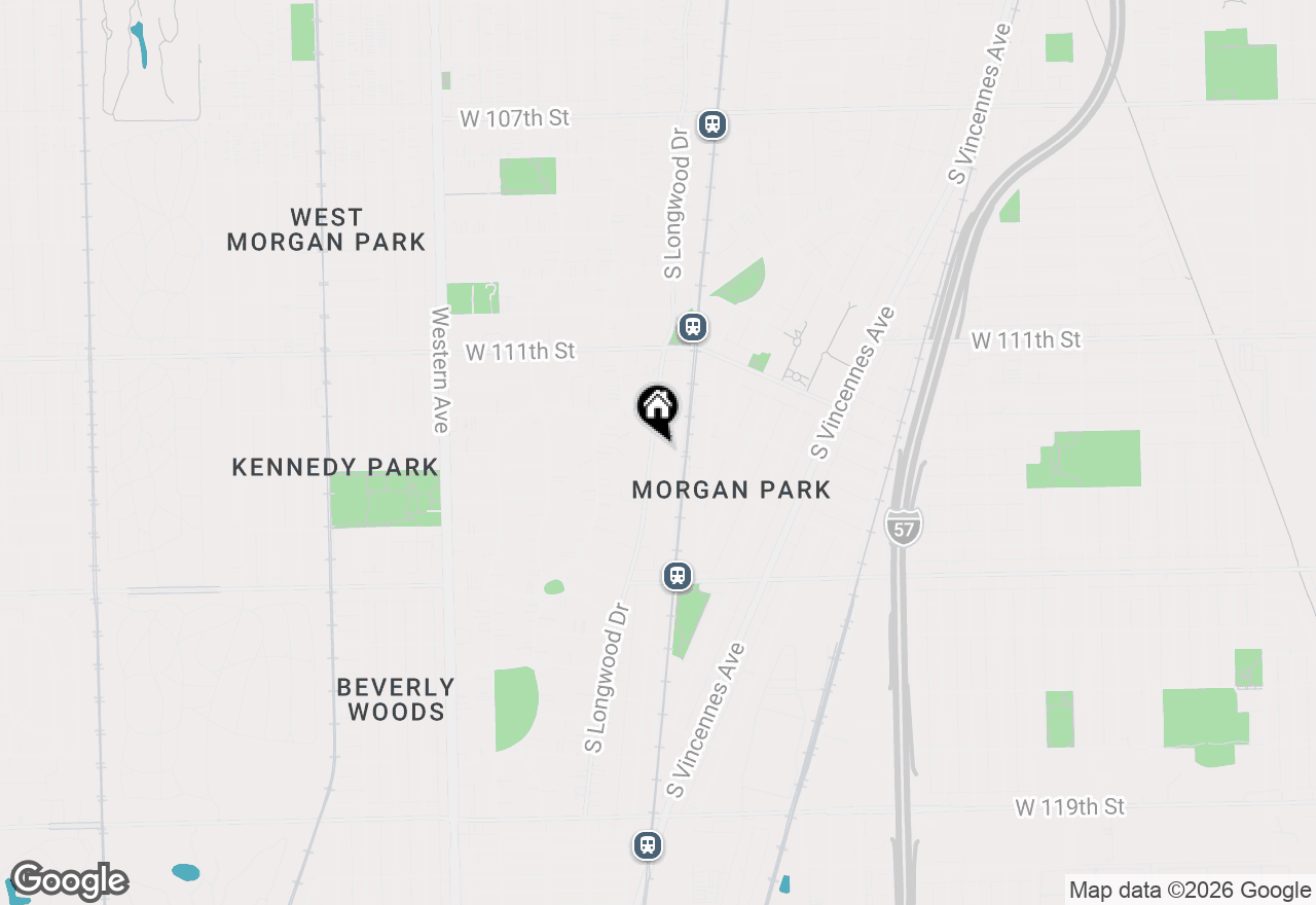 Map of 11239 S Longwood Drive, Chicago, IL 60643