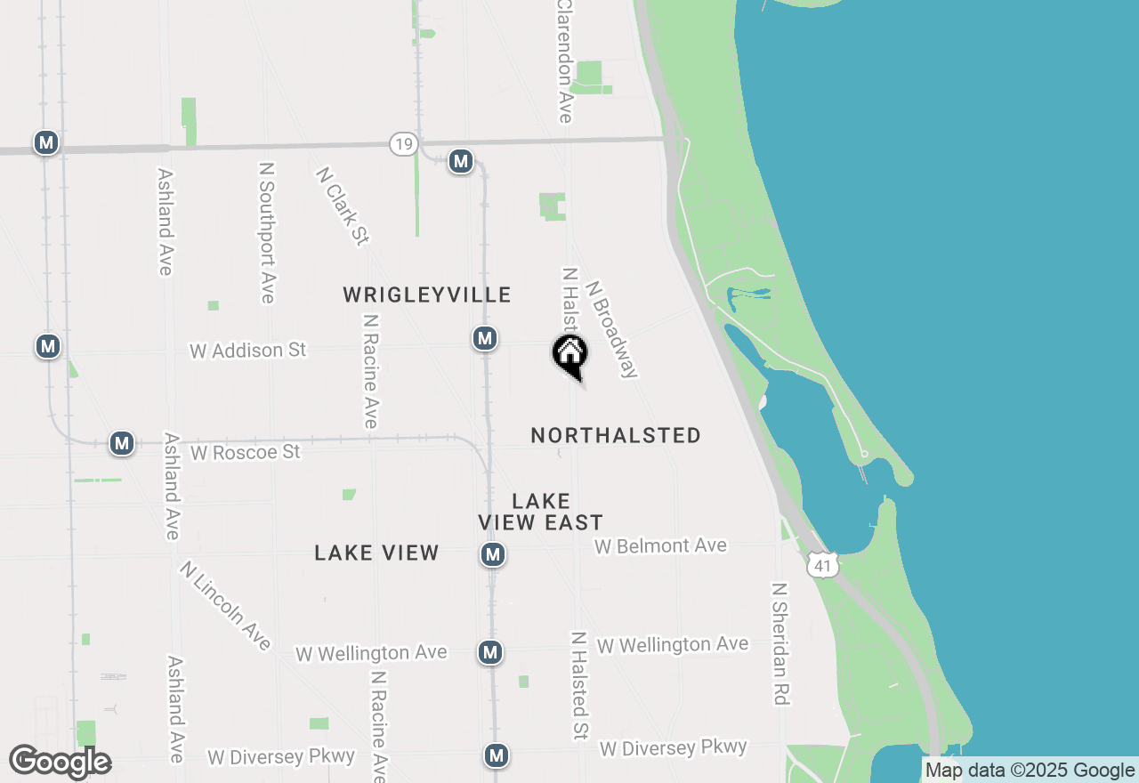 Map of 3500 N Halsted Street, Chicago, IL 60657