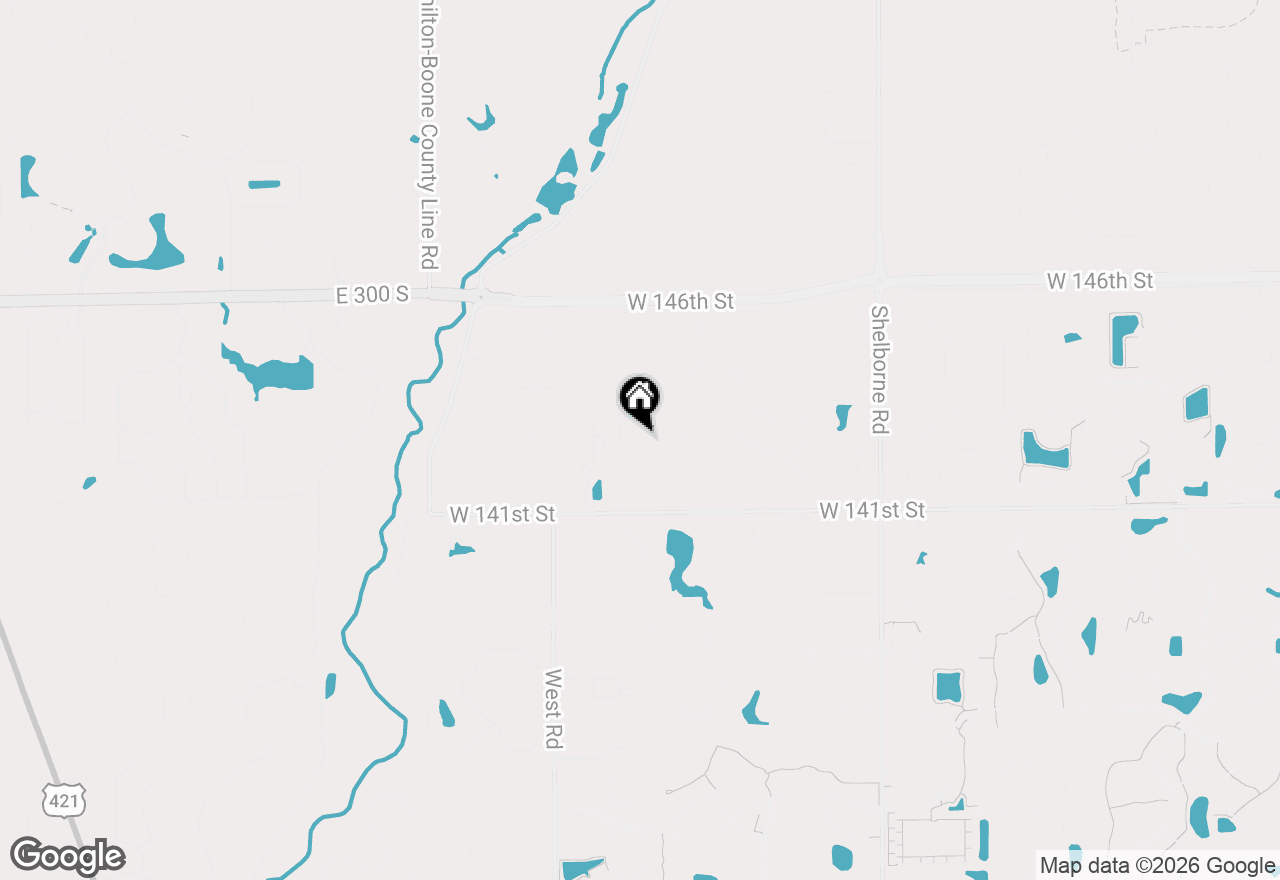 Map of 14196 Helen Drive, Carmel, IN 46074