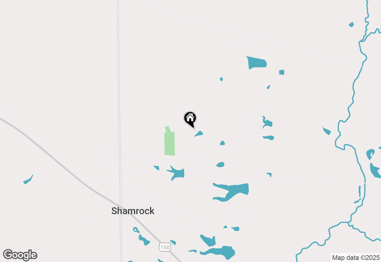 Map of 19423 Lakeside Lane, Bloomington, IL 61705
