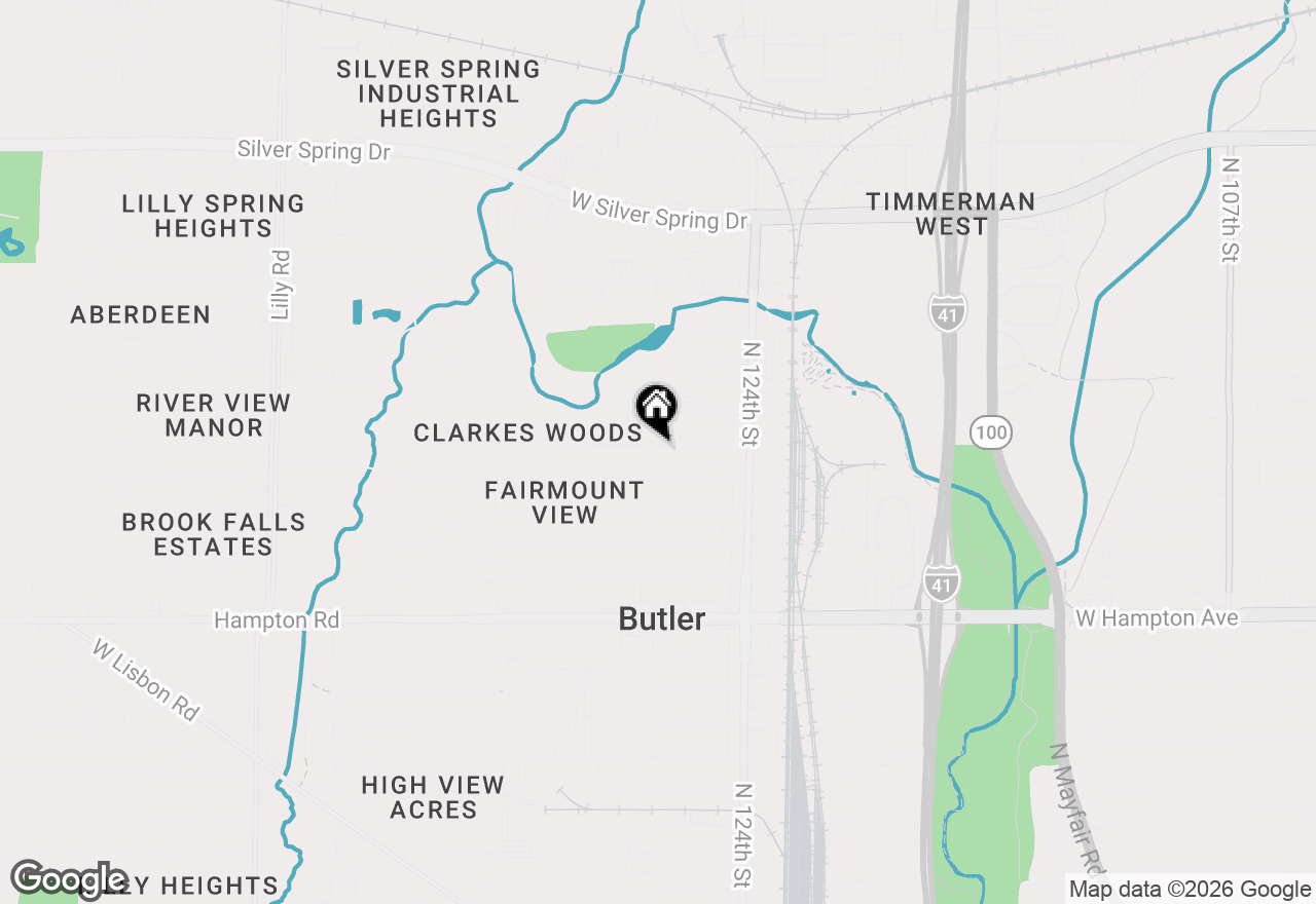Map of 5089 N 127th St, Butler, WI 53007