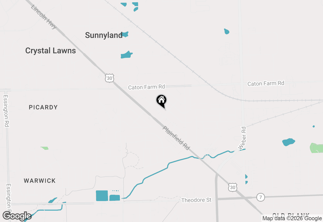Map of 2208 Greengold Street, Crest Hill, IL 60403