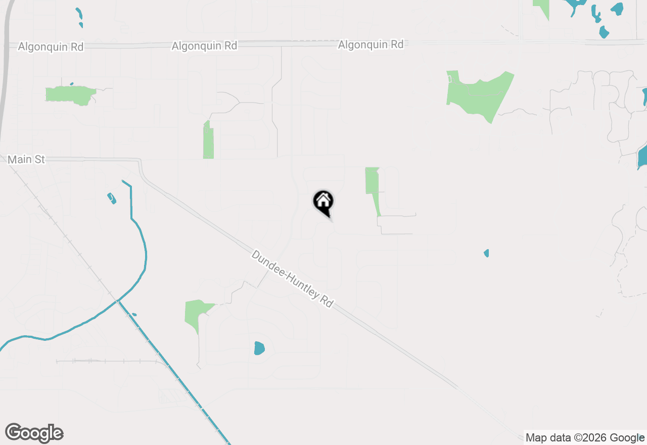 Map of 10468 Lansdale Street, Huntley, IL 60142