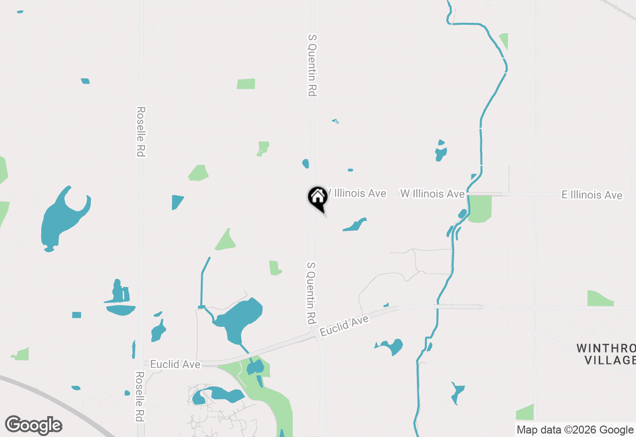 Map of 860 S Carriageway Lane, Palatine, IL 60067