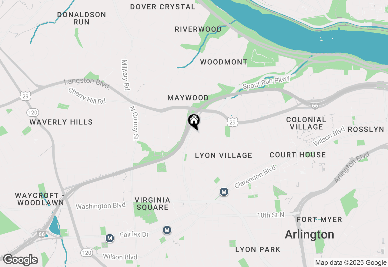 Map of 3206 19th Street N, Arlington, VA 22201