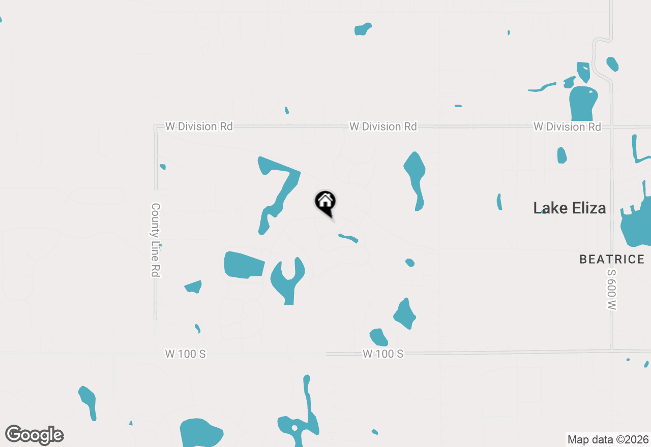 Map of 25 Levanno Drive, Crown Point, IN 46307