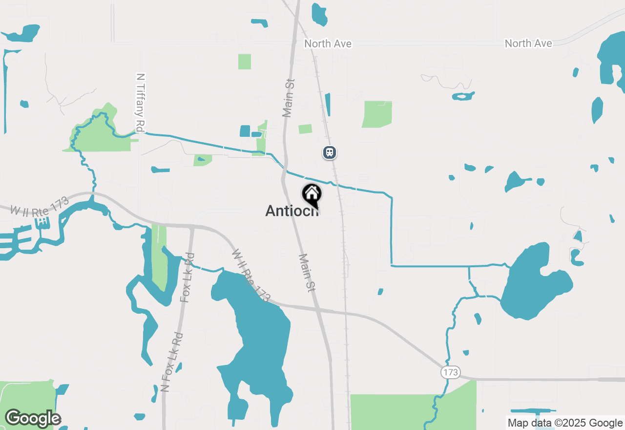 Map of 317 Park Avenue, Antioch, IL 60002