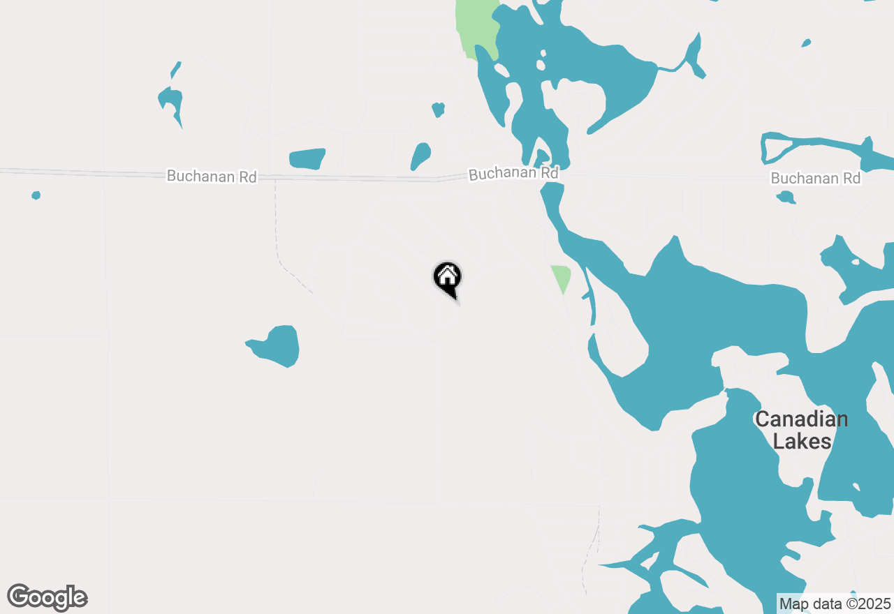 Map of 8092 Highland Trail, Canadian Lakes, MI 49346