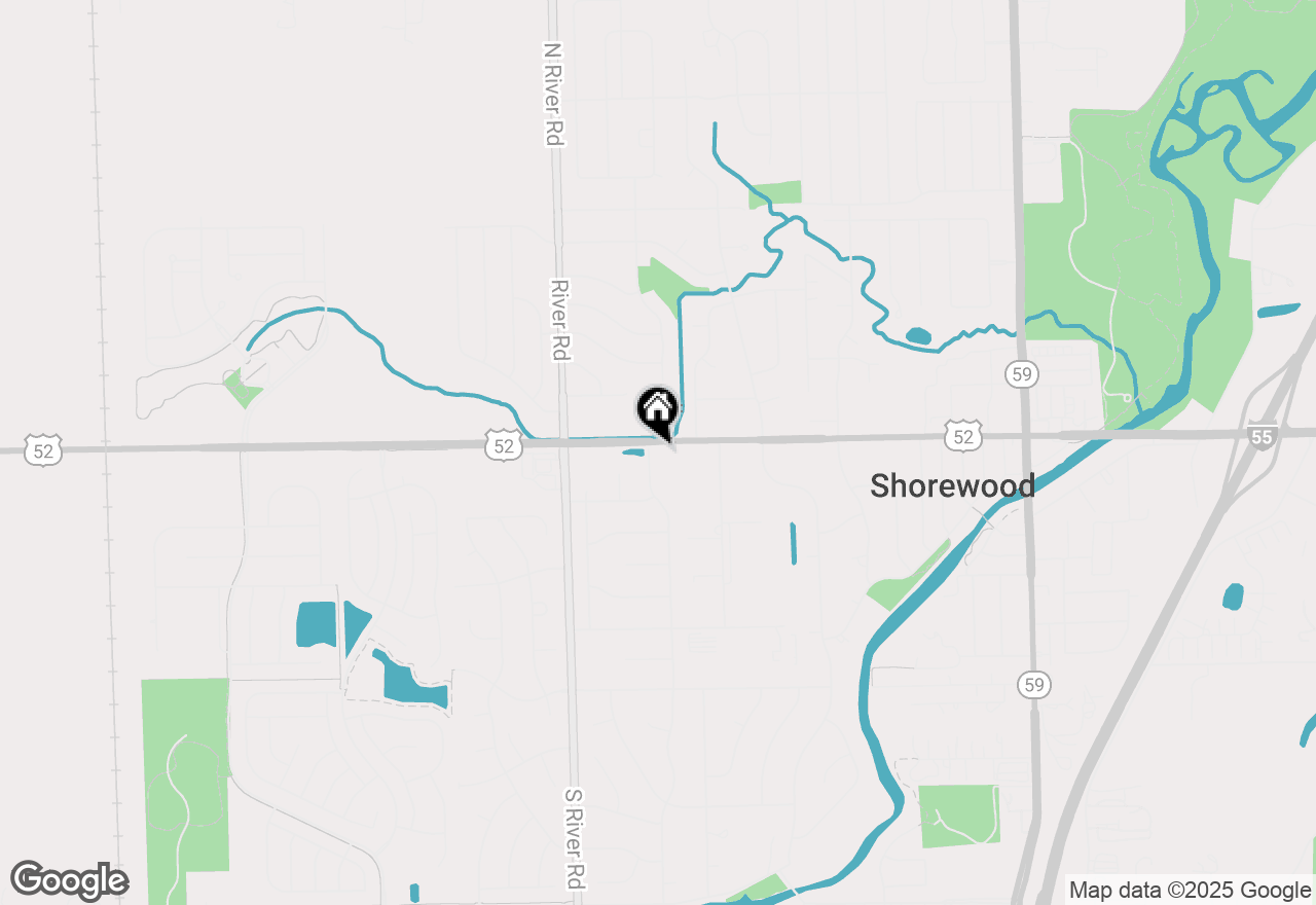 Map of 102 Ravinia Drive, Shorewood, IL 60404