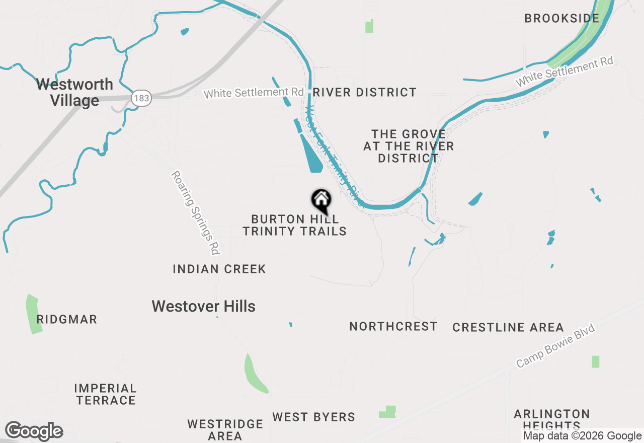 Map of 5432 Volder Drive, Fort Worth, TX 76114