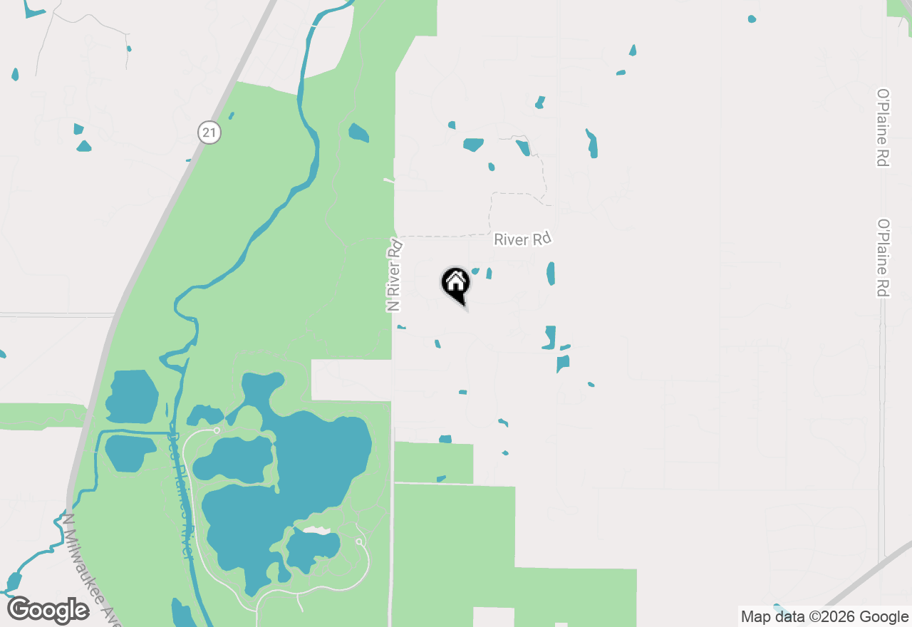 Map of 2190 Churchill Court, Libertyville, IL 60048