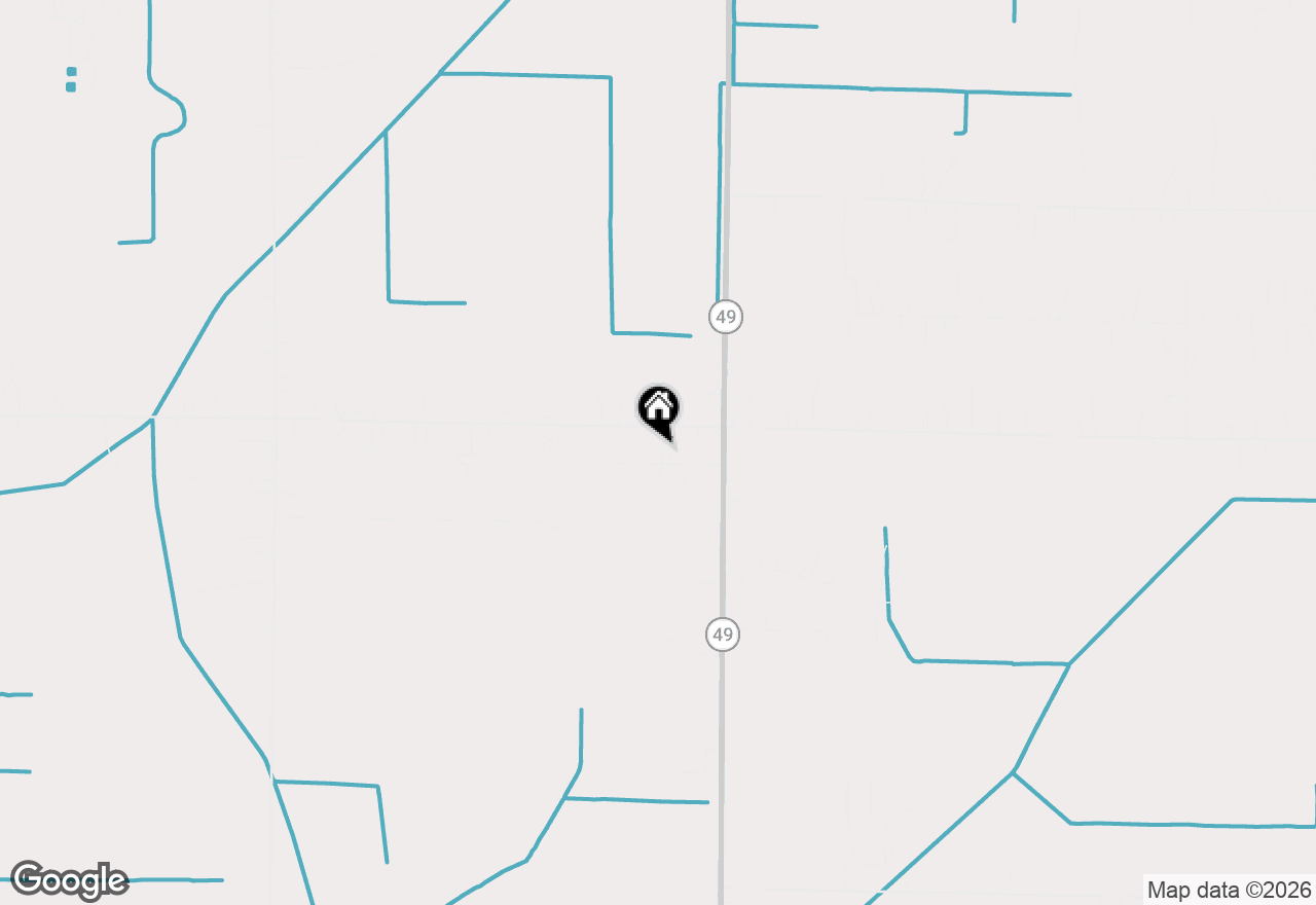 Map of 130 W 890 N, Wheatfield, IN 46392