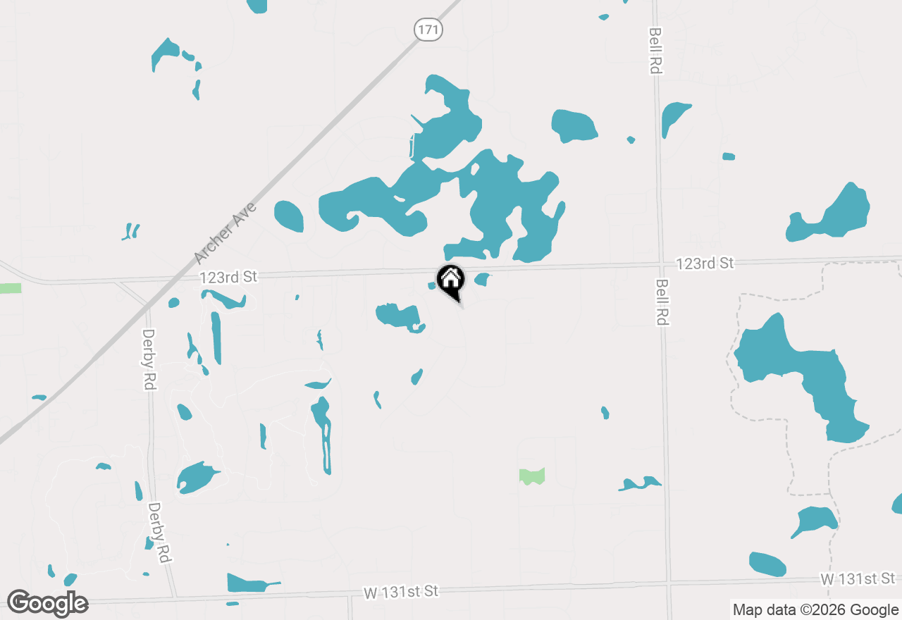 Map of 12420 Eileen Street, Lemont, IL 60439