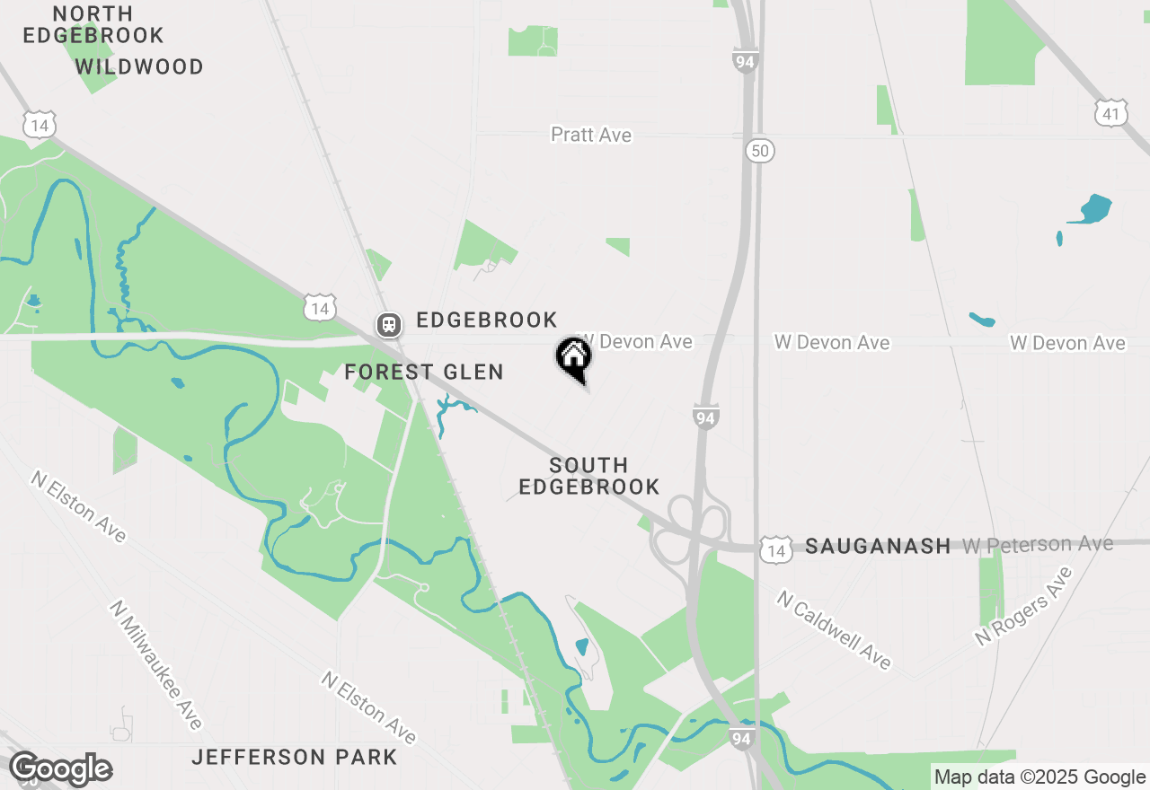 Map of 6308 N Leroy Avenue, Chicago, IL 60646